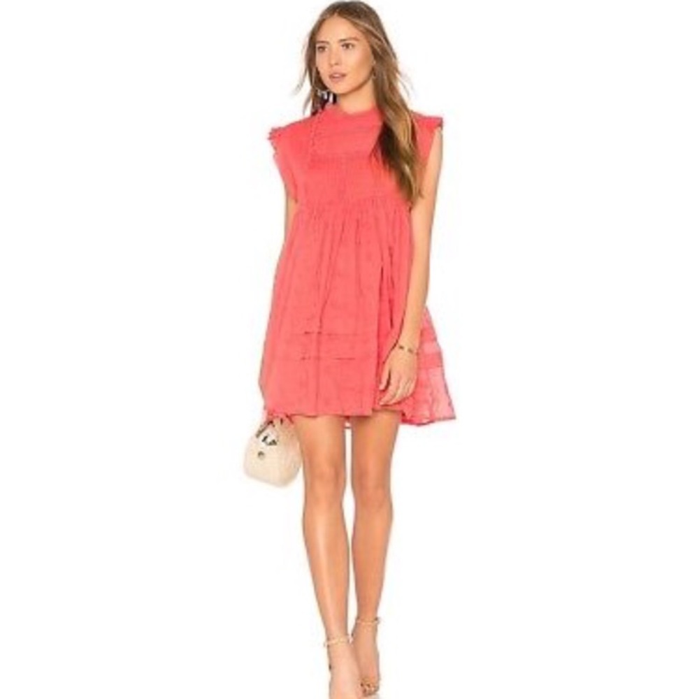Free People Nobody Like You Embroidered Dress